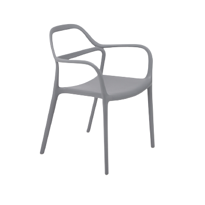 SILLA COMEDOR DALI PP GREY