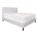 CAMA TAP QS STUDIO 2019 LISA 115H S/TAPA SOMMIER PATA WALNUT 15CM TELA FORMATEX MAGESTIC PLATINUM