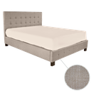 CAMA QS MLM-108209 TELA FORMATEX FASHION BEIGE