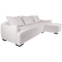 SALA 532 COCO-2 SOFA + CHAISE DERECHO TELA BALI SNOW