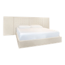 CAMA TAP MUSE KS C/JALON C/PANELES EXT LISOS 138H TELA PRESTIGE SNOW